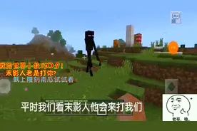 我的世界小技巧05：末影人老是打你? 戴上雕刻南瓜试试看！