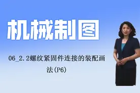 机械制图06_2.2螺纹紧固件连接的装配画法(P6)