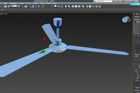 3ds max最基础教学—教室吊扇模型制作视频封面