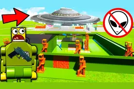 乐高游戏：我们能否攻破用乐高模组建造神秘军事基地?视频封面