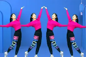 2022春节热门舞蹈《吉祥中国年》超喜庆，简单舞步跳出好运视频封面
