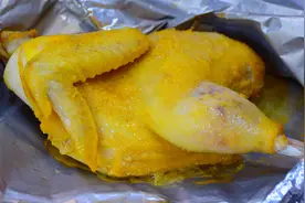 盐焗鸡最简单的做法，做出来色香味俱全，烤出来会不会更香？视频封面