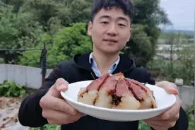 有这样蒸过四川腊肉吗？原来是这样做的，吃了让您回味，太巴适了视频封面