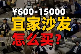 宜家沙发怎么买？600到15000，18款宜家爆款沙发测评！视频封面