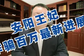 “安阳王妃”诈骗百万最新进展视频封面