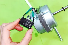 为什么每一个单相电机都必须要接一个电容？这就是作用，涨见识