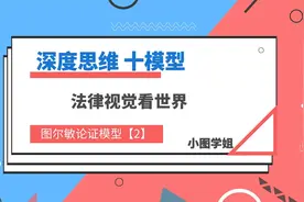 从法律角度看世界！深度思维10模型！图尔敏论证模型【2】视频封面
