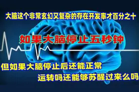 如果大脑停止工作,就会宣布脑死亡？人的大脑居然一直是在运转？视频封面