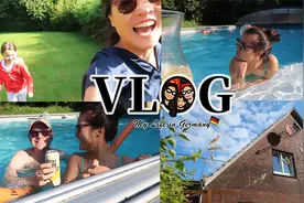 我在德国租了个大别墅私人泳池花了3万，过7天德式花样度假VLOG视频封面