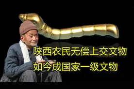36年前，陕西农民无偿上交的鎏金蚕，如今已经成了国家的一级文物视频封面