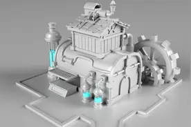 【Maya】小房子场景模型布线、渲染超详细教学！
