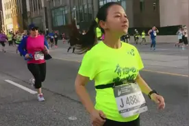 22岁硕士女学霸，怀孕六月跑马拉松，开玩笑：孩子是跑步跑不掉的