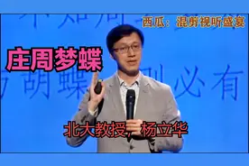 【新知大会】北大哲学教授杨立华，讲庄子，台下观众倾听很享受。视频封面
