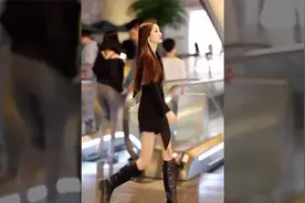 街拍高筒靴学生妹，想不想要联系方式？视频封面