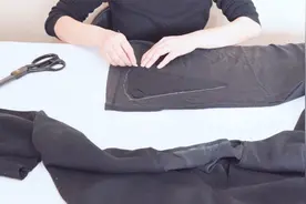 打底裤裆部磨破！老师傅教你巧修复，简单又合身