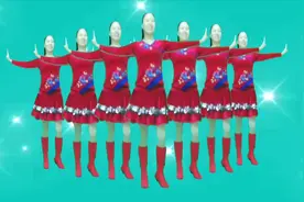 情歌广场舞《老公亲亲我的嘴》歌甜舞美，简单更好看原创附教学