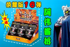 小卖部终于到货荣耀16弹，阿伟花重金买下一整盒，竟全是稀有卡！视频封面