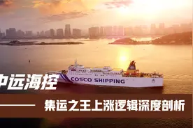 被抛弃到逆袭，中远海控股价缘何一年疯涨八倍？集运周期已至！视频封面