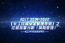 【石化实说】《化工过程安全管理导则》之过程危害分析视频封面