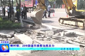 河津樊村镇：209国道环境整治再发力视频封面