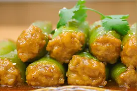 厨师长教你“青椒塞肉”的做法 一盘根本不够吃 每次上桌抢着吃