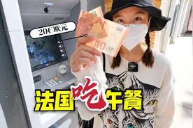 用150元换20欧在法国集市吃午餐，居然有山猪肉，价格比国内便宜视频封面