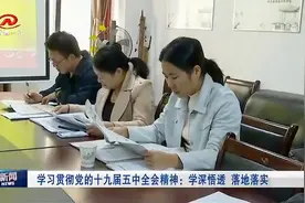 南昌县科协学习贯彻党的十九届五中全会精神：学深悟透，落地落实视频封面