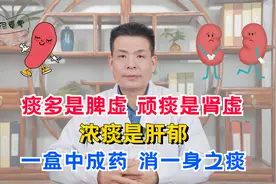 痰多是脾虚，顽痰是肾虚，浓痰是肝郁，一盒中成药，消一身之痰视频封面