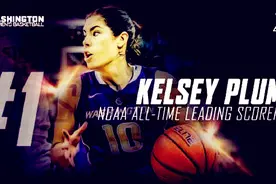 ncaa女篮总得分第一人：华盛顿后卫kelsey plum单场57分精彩集锦视频封面