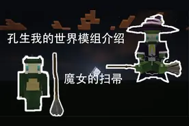【孔生解说】我的世界—魔女的扫帚！！！