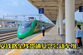 阳安全线贯通复兴号CR200J动车组，每日4趟，安康至阳平关更方便视频封面