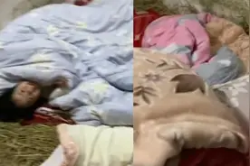 女子领女儿睡儿时睡过的房间，家徒四壁满地稻草，女生反应太乖巧视频封面