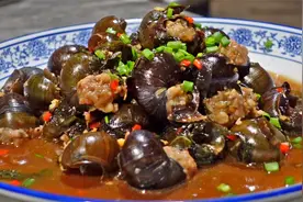 广式客家酿田螺做法，配方和步骤全分享给你，厨房小白也能学会