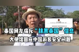 泰国网友痛斥“抹黑泰国”信息，大使馆回应中国游客安全问题视频封面
