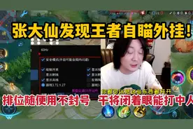 张大仙发现王者自瞄设置，排位随便用不封号