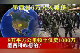 8万平方公里领土仅卖1000万，让6万人入美国籍，墨西哥咋想的？视频封面