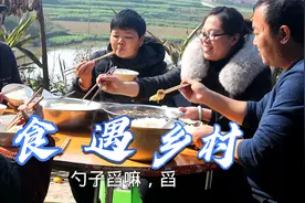 二哥邀请小姨分享美食，被超妈吐槽骗子，俩姨甥对话简直太幽默了