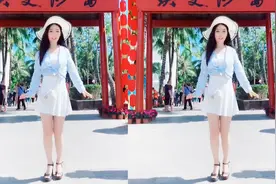 美女跳《小鹿乱撞》舞，又是心动的感觉，有种想恋爱的冲动了