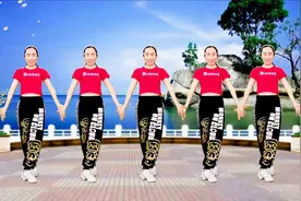 经典老歌广场舞《外婆的澎湖湾》网红弹跳11步附分解，老少皆宜