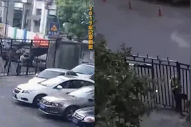 杭州摇门大爷重现江湖 去年曾为抄近路喝1元早茶摇门视频封面