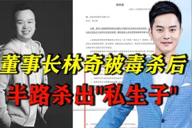 游族董事长林奇被毒杀后，半路杀出“私生子”，遗产争夺战打响视频封面