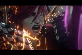 英雄联盟首部动画剧集预告！金克丝首当女主，特效画风超出期待视频封面