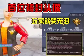 和平精英：首位被封头像.玩家欲哭无泪