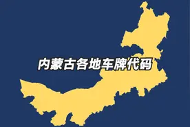 内蒙古各地车牌代码，呼市包头乌海占前三位，你看出排序规则了吗