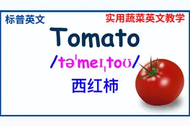 英文发音教学: 蔬菜英文单词 发音练习 大奎恩英文