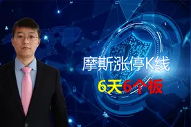 摩斯涨停K线，在涨停前上车，6天6个板。视频封面