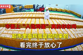 市场上人造蛋真的存在吗？超市里面鸡蛋如何来的，看完终于放心了视频封面