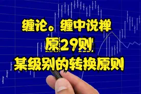 趋势马哥讲缠论，第29讲，某级别的走势转换原则视频封面