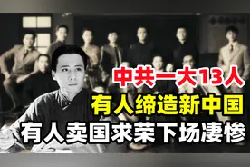 中共一大13人：有人缔造新中国，有人从容就义，也有人忘却本心视频封面