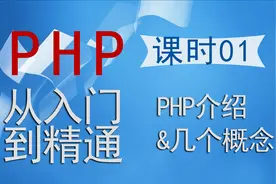 PHP从入门到精通1-PHP介绍和几个概念视频封面